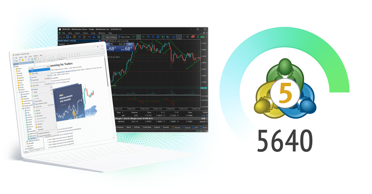 MetaTrader 5 图表与技术分析工具